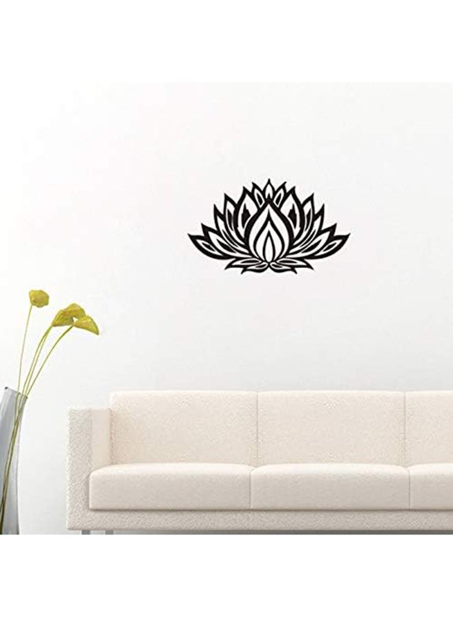 Lotus Pattern Decorative Diy Wall Sticker Home Decor Living Room Sofa Wall Decals Home Decoration  - Image 1