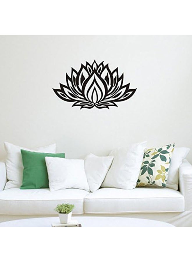 Lotus Pattern Decorative Diy Wall Sticker Home Decor Living Room Sofa Wall Decals Home Decoration  - Image 2