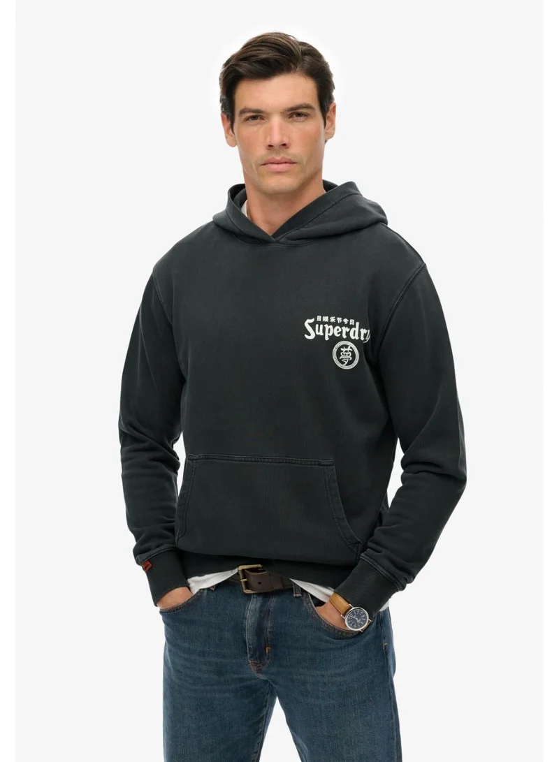 Superdry  Tokyo Narrative Loose Hoodie for Men | Best Price UAE