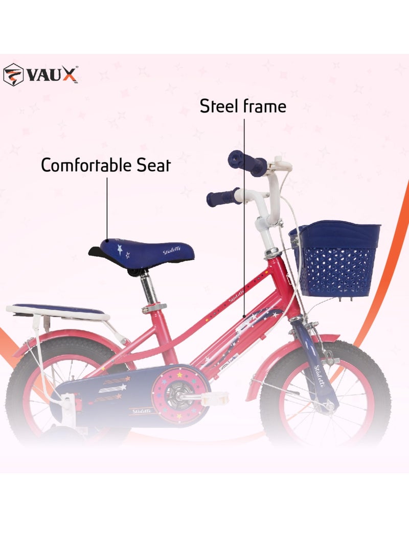 Vaux Vaux  - Starlette 12" Girls Bike - Pink - Image 3