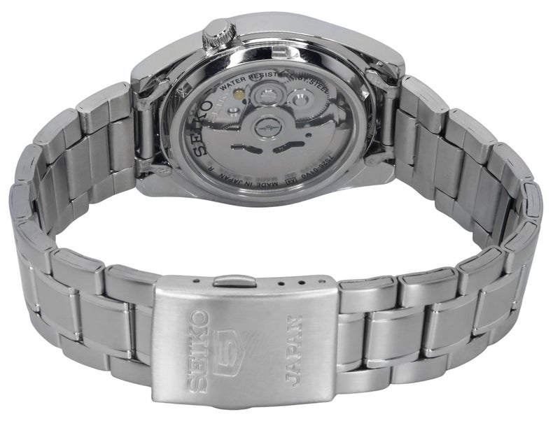 Seiko 5 Automatic 21 Jewels Japan Made Stainless Steel SNKL41J1 30M Mens Watch - Image 4