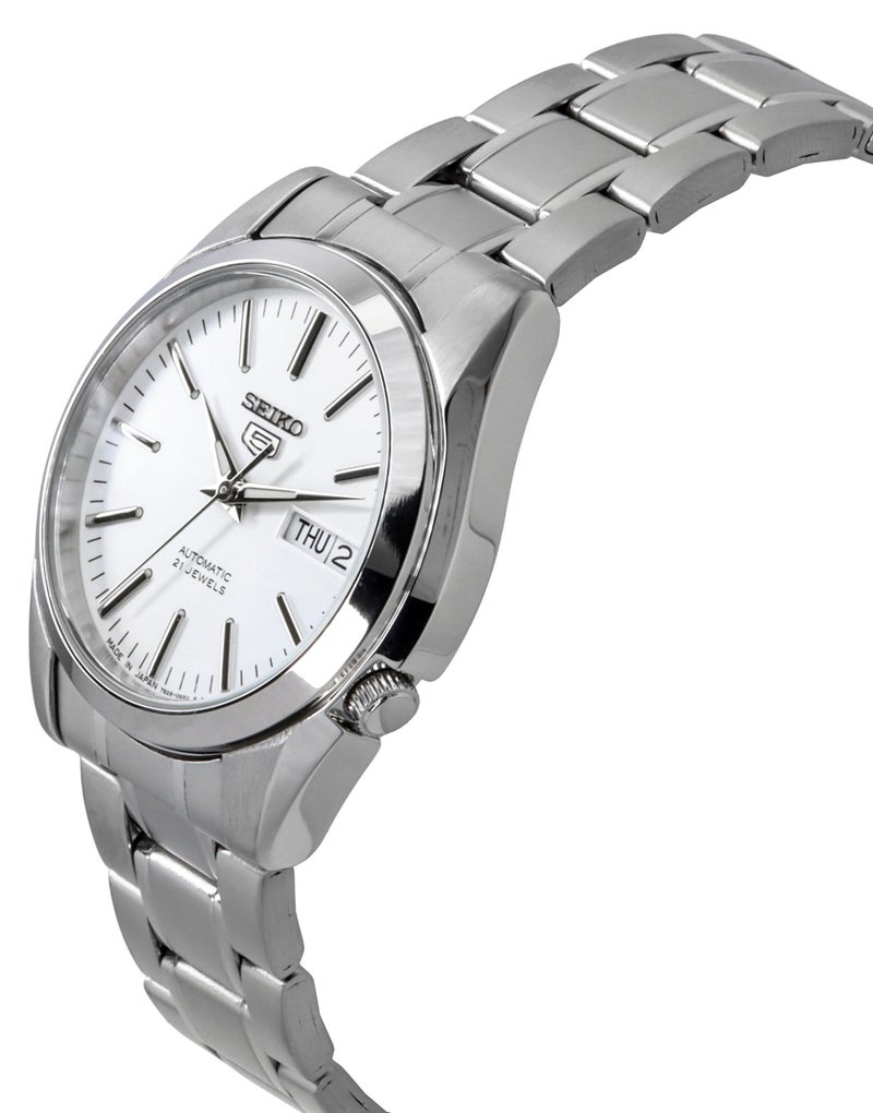 Seiko 5 Automatic 21 Jewels Japan Made Stainless Steel SNKL41J1 30M Mens Watch - Image 3