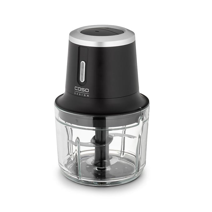 CHOP GO CORDLESS MINI FOOD PROCESSOR MEAT NUT AND VEGETABLE CHOPPER POWERFUL MINI CHOPPER 4 STAINLESS STEEL BLADES EMULSIFYING DISK UP TO 60 MINUTES RUNTIME 2SPEED BLACK