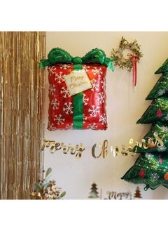 Atpata Funky Atpata Funky Christmas Present shape Foil Balloons (Set of5)  - Image 2