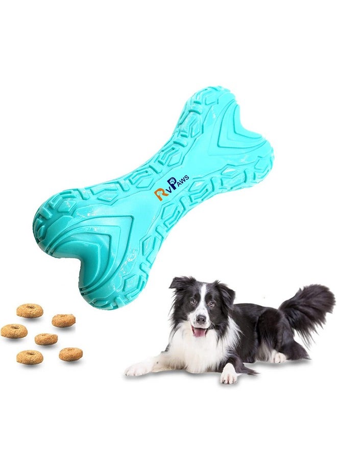 Generic - Pet Rugby Ball Shape Soft Natural Interactive Food Dispenser Feeding Toy | Slow Feeder Ball Toy For Dogs And Cats (Multicolor) - Pack Of 1 Pcs - Image 1