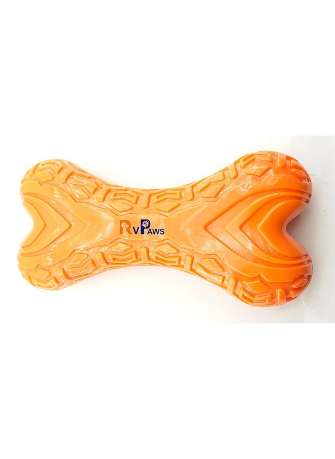Generic - Pet Rugby Ball Shape Soft Natural Interactive Food Dispenser Feeding Toy | Slow Feeder Ball Toy For Dogs And Cats (Multicolor) - Pack Of 1 Pcs - Image 1