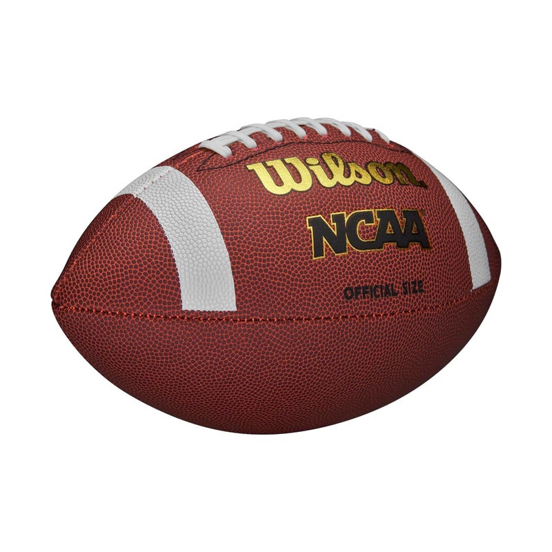 Wilson NCAA Composite Football - Official Size, Brown, 1 - Image 3