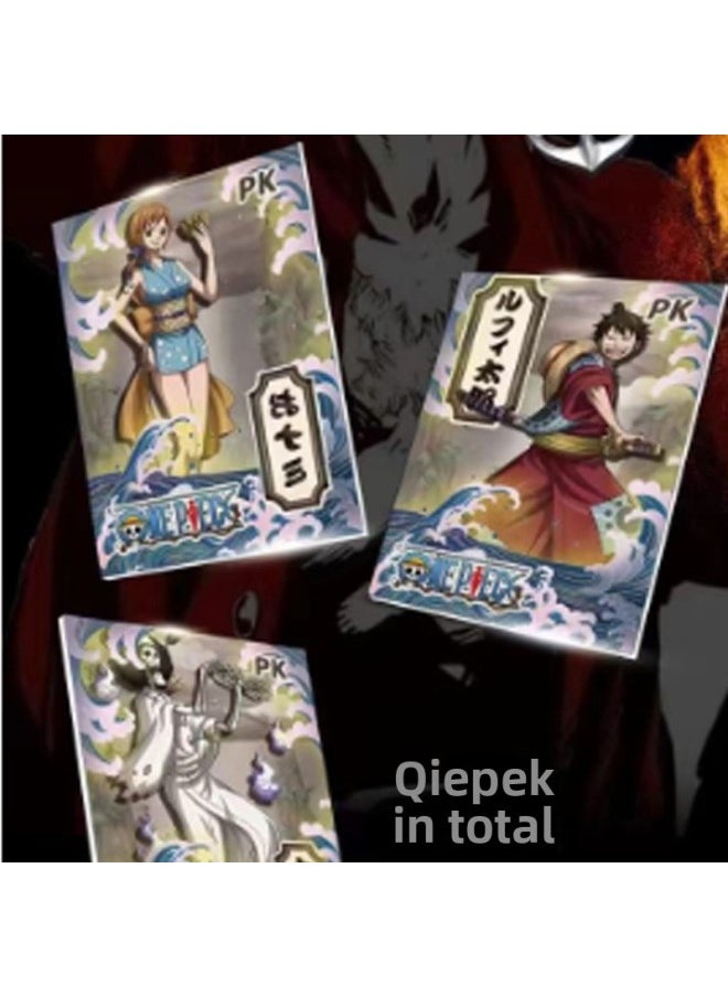 null - Yueka One Piece Strongly Attack A Variety Of Fun Playing Cards Blind Box Unboxing Classic Animation Peripheral Texture-Color:Card One Piece Crazy Edition Season 1 Box Of 10+1 Pack Of 22 Pieces - Image 1