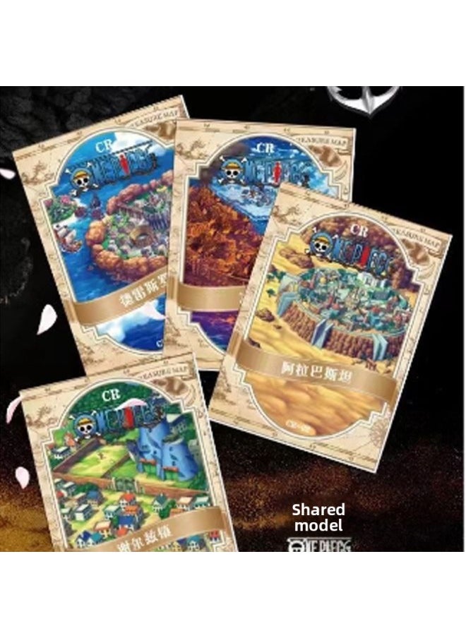 null - Yueka One Piece Strongly Attack A Variety Of Fun Playing Cards Blind Box Unboxing Classic Animation Peripheral Texture-Color:Card One Piece Crazy Edition Season 1 Box Of 10+1 Pack Of 22 Pieces - Image 1