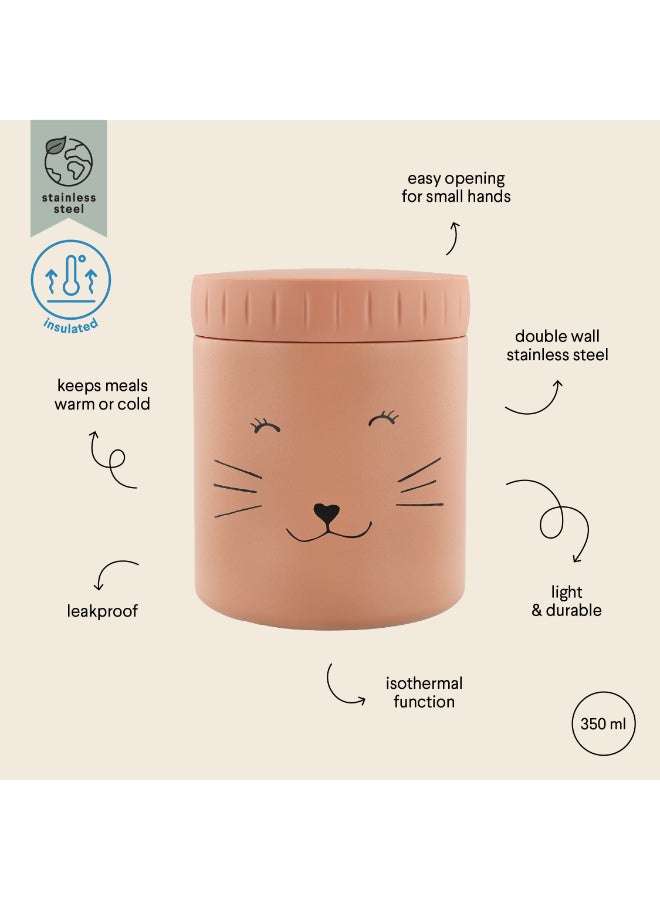 Trixie Double Wall Insulated Food Jar - 350ml - Mrs. Cat - Image 3
