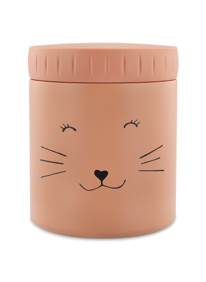 Trixie Double Wall Insulated Food Jar - 350ml - Mrs. Cat - Image 1