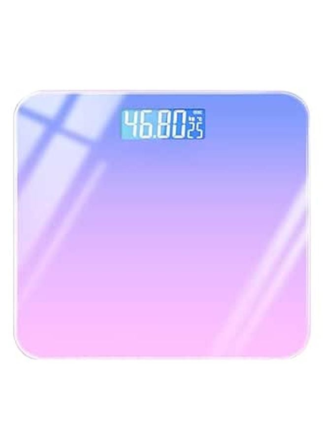 Smart Body Fat Scale Tempered Glass Rechargeable Health Analyzer LCD Display 26cm - Image 1