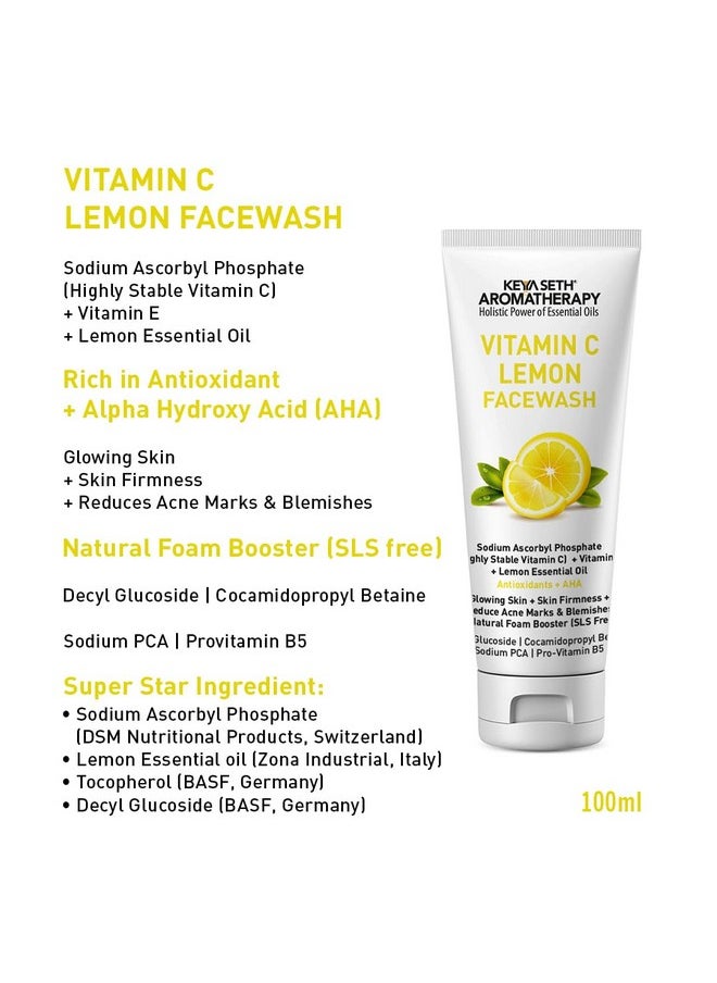 Keya Seth Aromatherapy Keya Seth Aromatherapy Face Wash (Vitamin C Lemon)  - Image 2