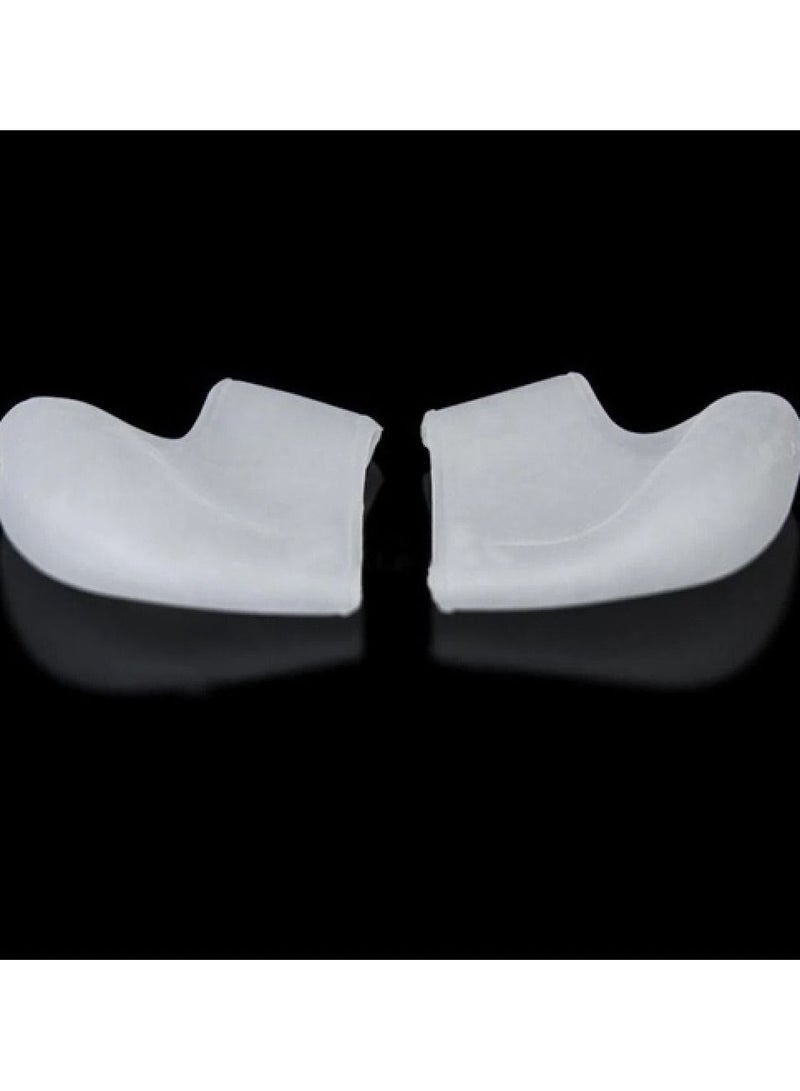 1 Pair Silicone Gel Moisturizing Cracked Heel Socks Heel Care Protector Breathable Pads - Image 4