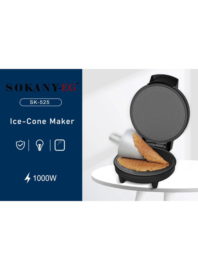 Sokany Waffle Ice Cone Maker SK-525 - Image 2
