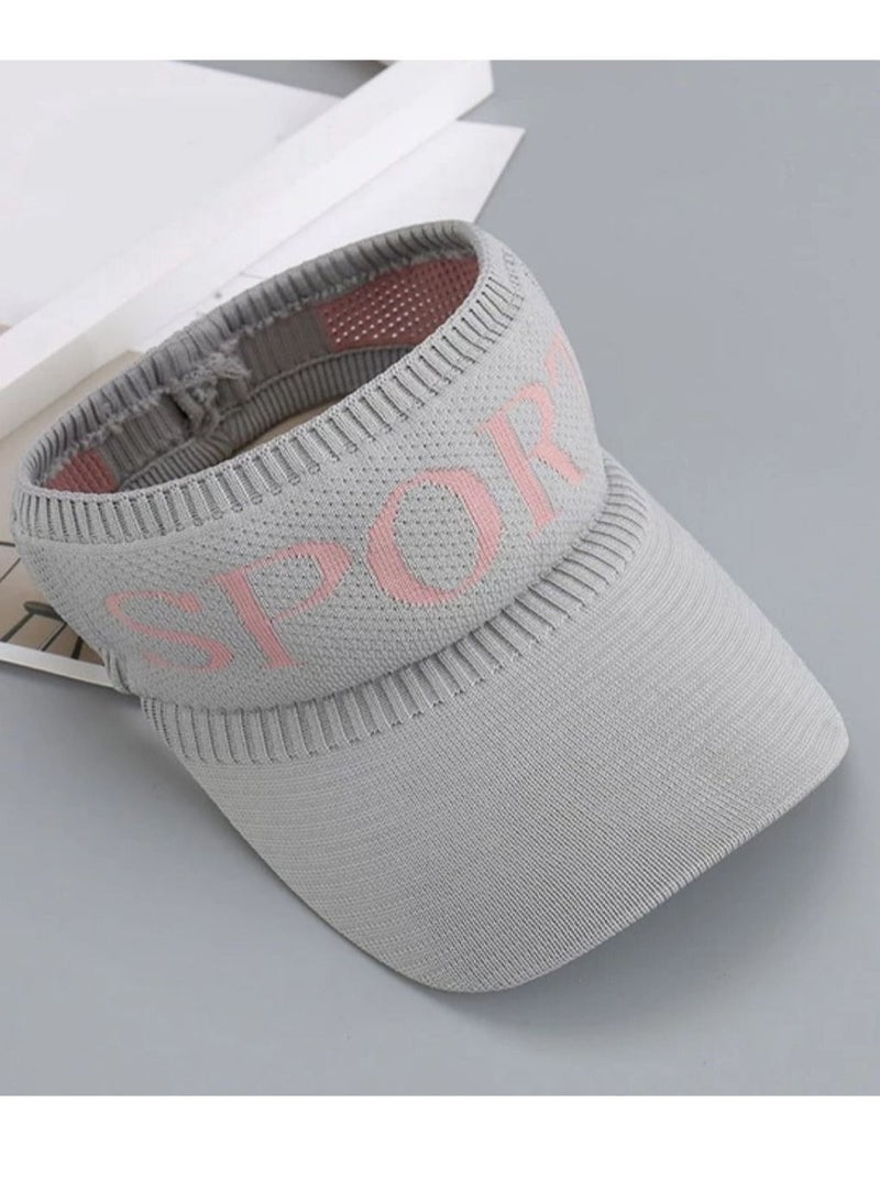 Tennis sports empty top cap summer hat - Image 1