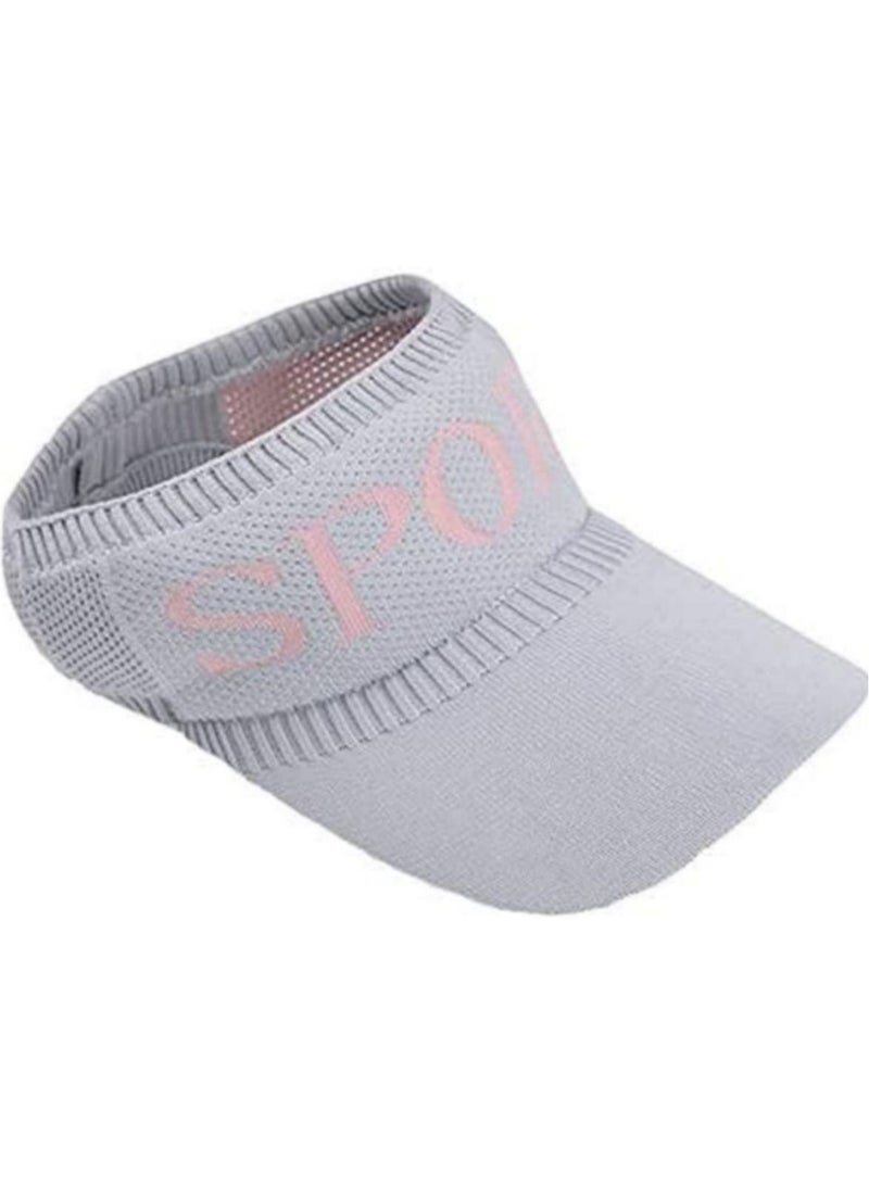 Tennis sports empty top cap summer hat - Image 2