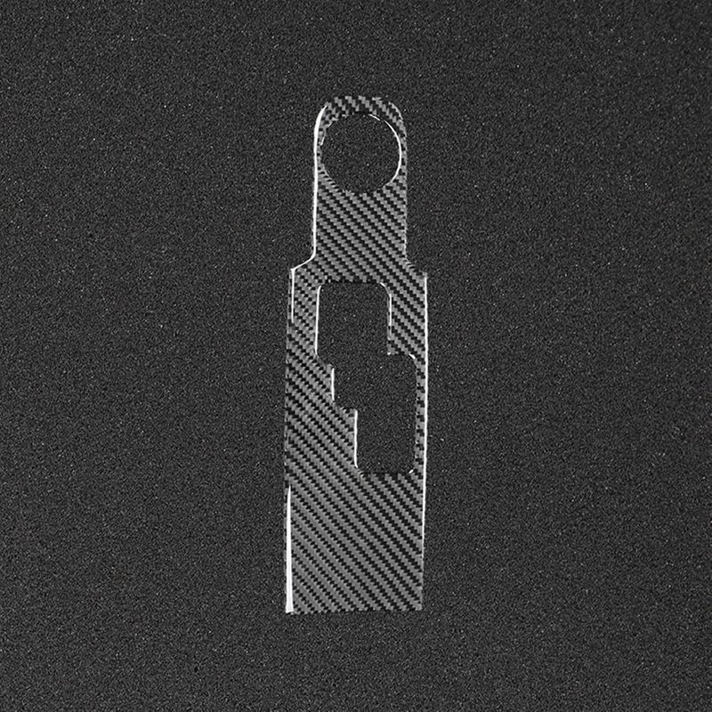 Wivplex Carbon Fiber Gear Shift Panel Cover for Nissan GTR R35 - Image 2