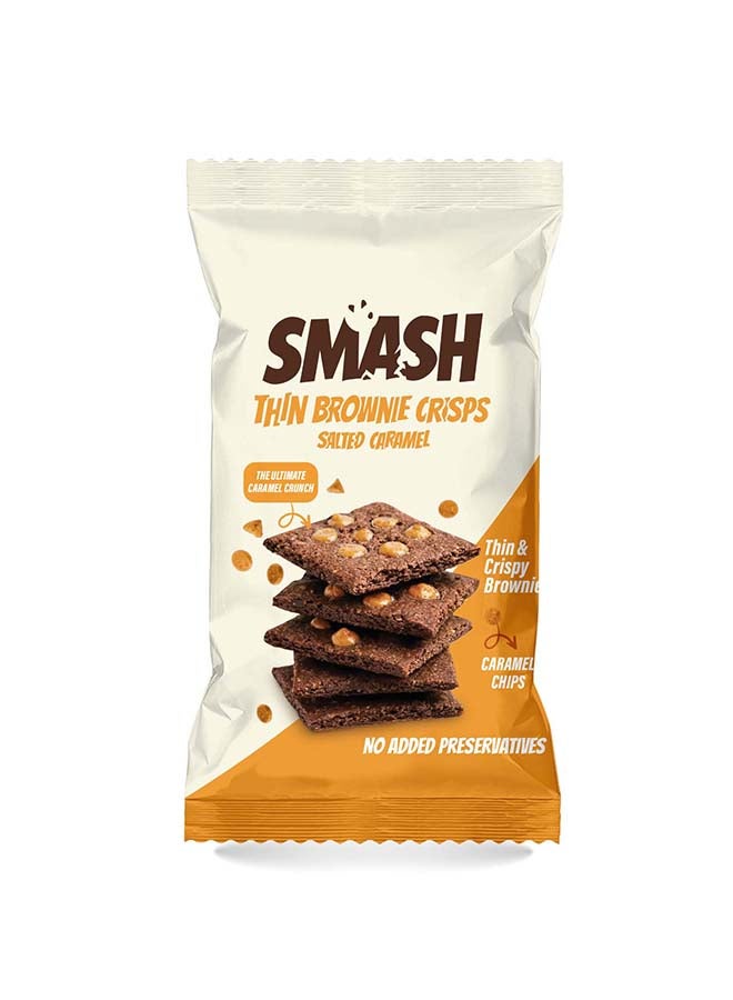 Smash رقائق براوني سموش بنكهة الكراميل المملح 40 جرام - Image 1
