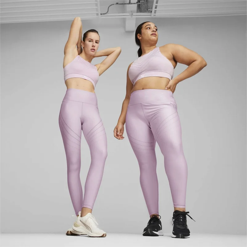 PUMA Women's Grape Mist Run Ultraform Aop Tight Lilac Women's Tights