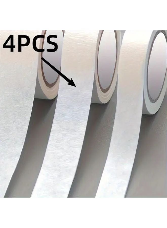 4pcs M Model Artist Tape Medium Adhesion 0.94 0.71 0.41 Inch Widths Watercolor - Image 1