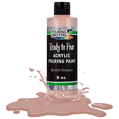 POURING MASTERS Ballet Slipper Acrylic Ready to Pour Pouring Paint - Premium 8-Ounce Pre-Mixed Water-Based - for Canvas, Wood, Paper, Crafts, Tile, Rocks and More - Image 1