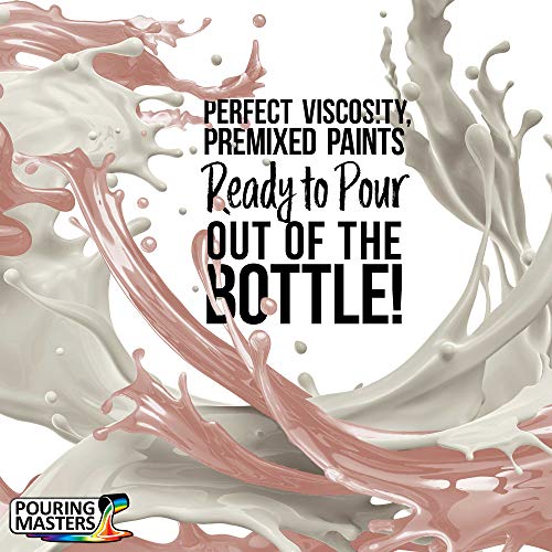 POURING MASTERS Ballet Slipper Acrylic Ready to Pour Pouring Paint - Premium 8-Ounce Pre-Mixed Water-Based - for Canvas, Wood, Paper, Crafts, Tile, Rocks and More - Image 2