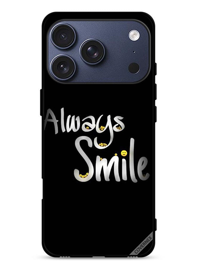Covernex Apple iPhone 17 Pro Protective Case Cover Always Smile - Image 1