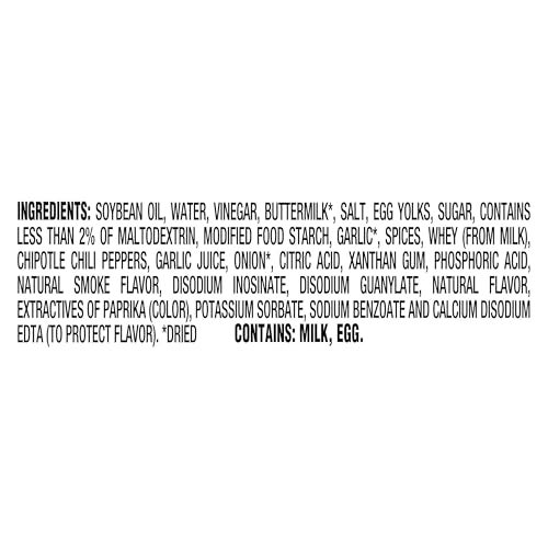 Taco Bell Creamy Chipotle Sauce, 12 fl oz Bottle, Pack of 1 - Image 3