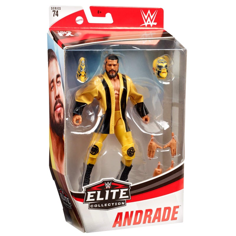 شخصية أكشن WWE أندراي من سلسلة النخبة بتفاصيل وجه واقعية وملابس حلبة أيقونية وملحقات - Image 5