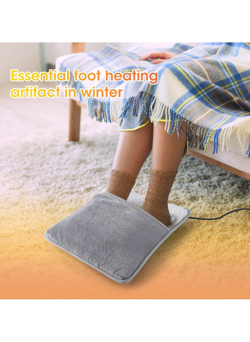USB heated  foot pad, washable velvet electric foot pad, household warm slippers - Image 4