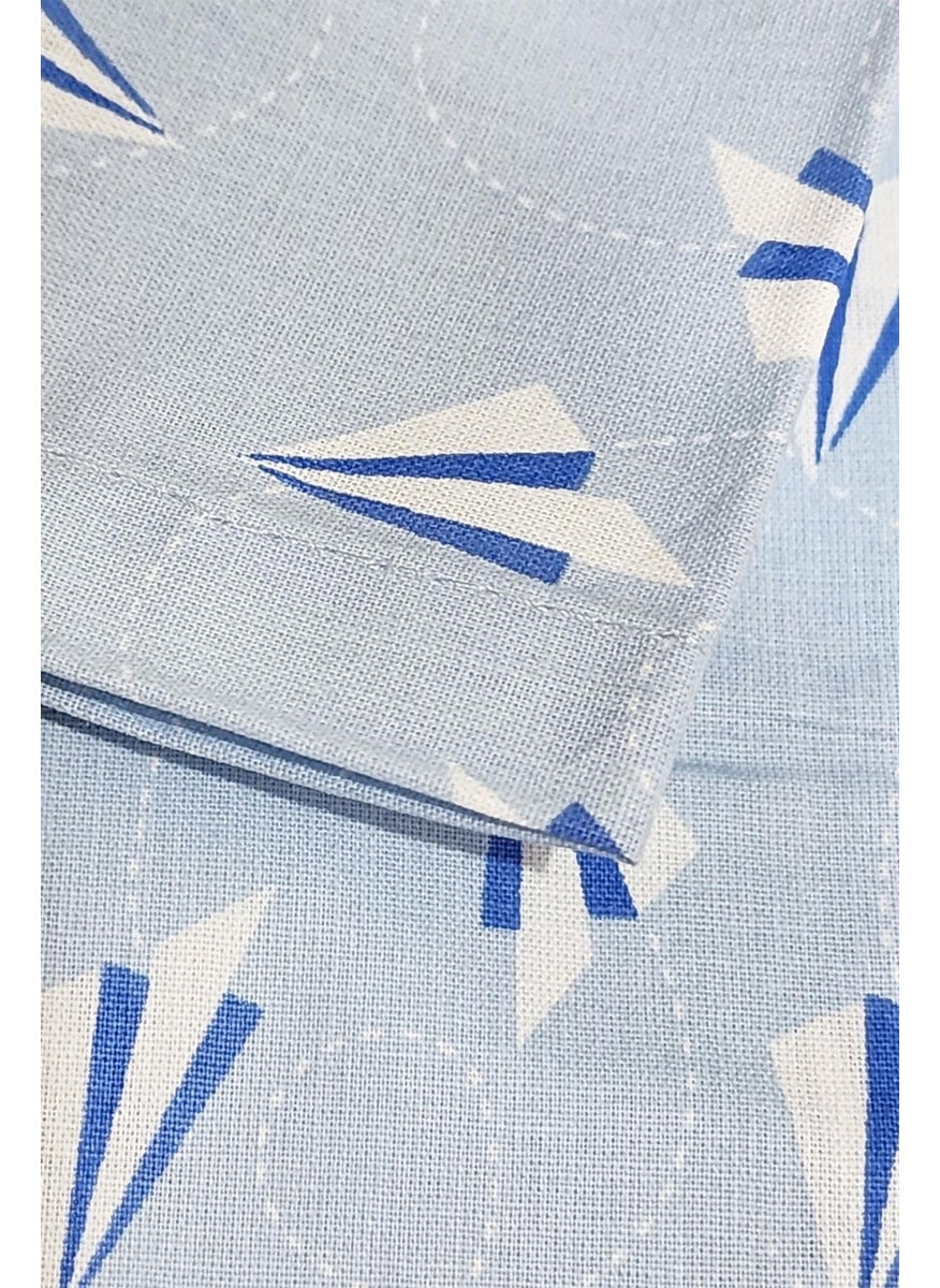 Cotenconcept Ranforce Fabric Elastic 100% Cotton Silky Baby Bedsheet  - Image 4