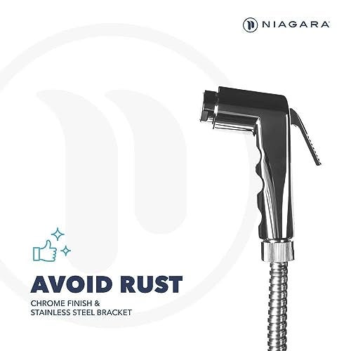 Niagara Luxury Handheld Bidet Sprayer – Adjustable Water Pressure for New and Existing Toilets, Mounted to Wall or Toilet, Cloth Diapers and for Bathing Pets - Image 3