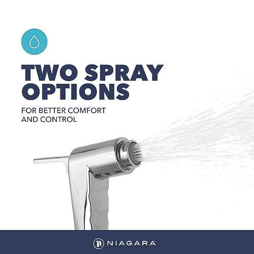 Niagara Luxury Handheld Bidet Sprayer – Adjustable Water Pressure for New and Existing Toilets, Mounted to Wall or Toilet, Cloth Diapers and for Bathing Pets - Image 4