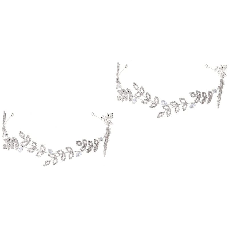 cheekyglo Creative Zinc Accessory Woman Headwear Bridal Exquisite Austrian Pageant Rhinestones Hairband Headband Unique Jewelry Jeweled Birthday Princess Crystal Comb Beautiful Decorative - Image 1