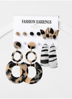 MissTiara S925 silver needles earrings suitable for summer beach super hot collection acrylic handmade trendy candy color earrings set for girls and ladies  - Image 3