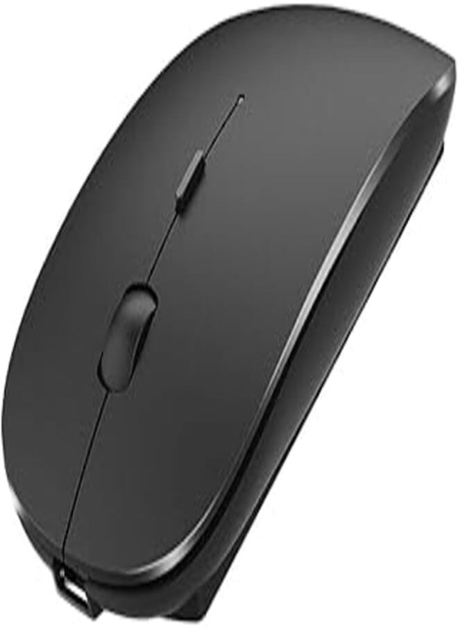 Generic Bluetooth Mouse for MacBook pro/MacBook air/iPad/Laptop/iMac/pc, Wireless Mouse for MacBook pro MacBook Air/iMac/Laptop/Notebook/pc (Bluetooth Mouse/B Black) 
