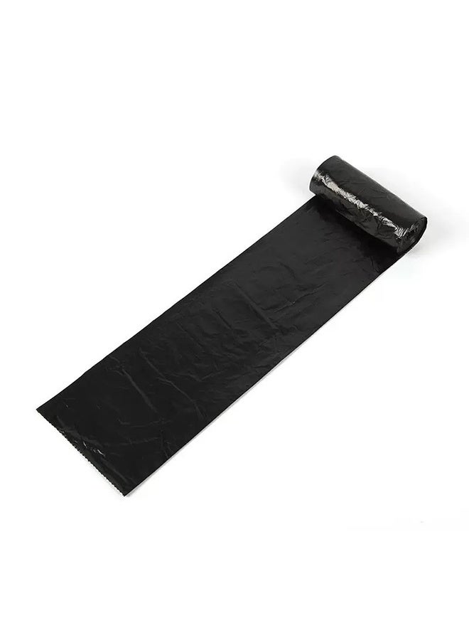 كيس قمامة أسود بمقبض، سلة المهملات، الحمام، غرفة النوم، المكتب، المطبخ. 200 كيس قمامة صغير. - Image 2