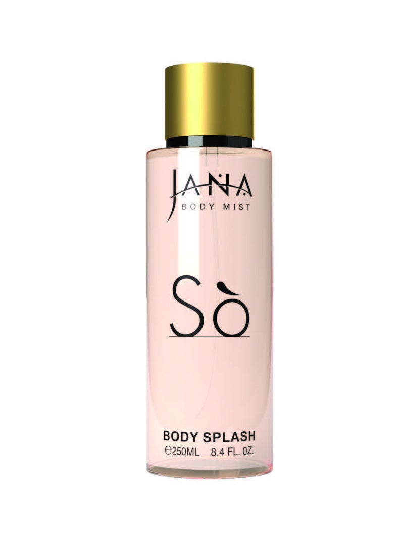 so معطر الجسم للنساء 250 مل