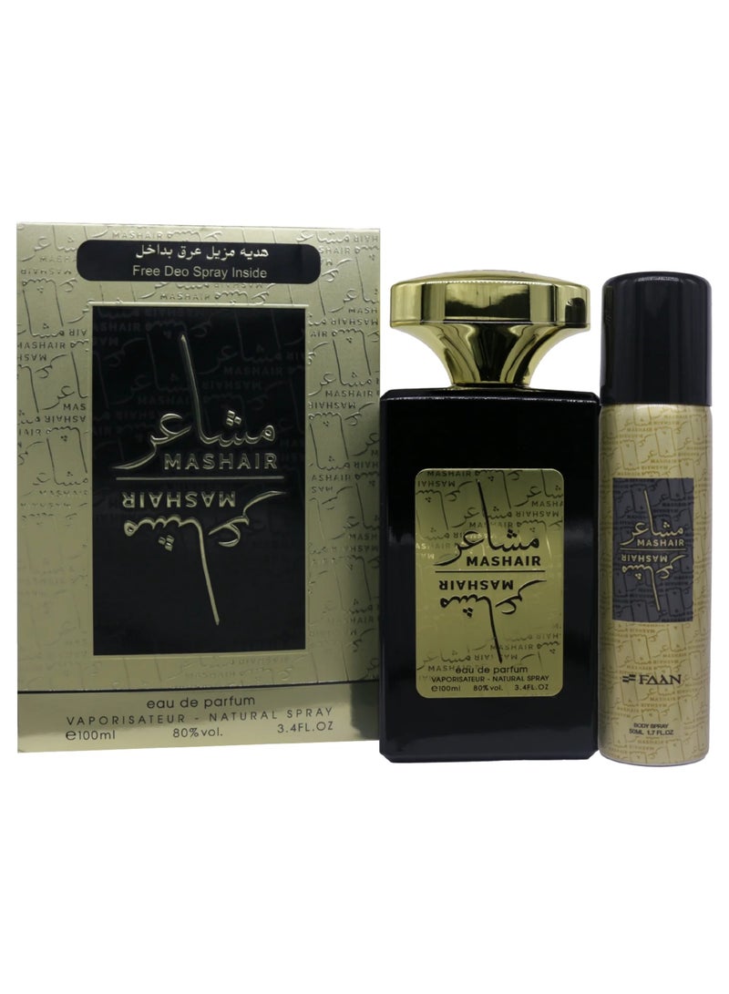 Faan Mashair Eau De Parfum For Women - 100 ML + Free Deo Spray Inside - Image 1