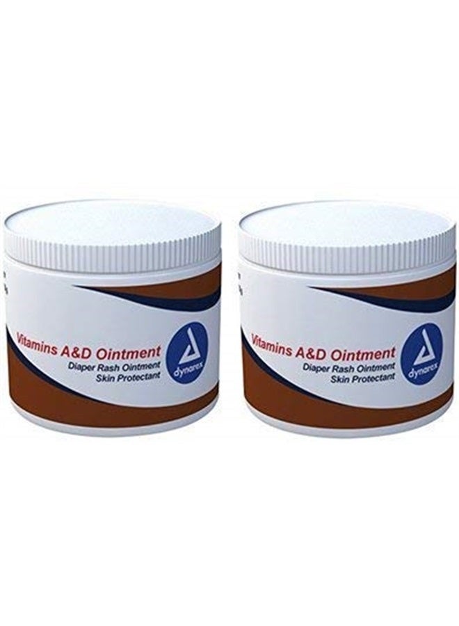 Dynarex Vitamins A & D Ointment 15 oz (Pack of 2) - Image 1