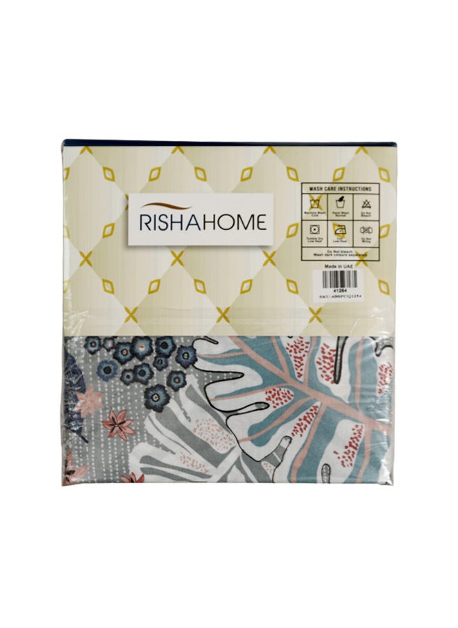 RISHAHOME Dreamweave 3-Piece Bedsheet Set Double Size 1xBedsheet( 240x254 Cm), 2xPillow Case( 50x75 Cm) Polycotton|Bedding,Linen,Bed sheet set,Bed Linen Collection,Double/Queen Size bedsheet set  - Image 4