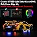 LocoLee Light Kit Compatible with Lego 42172 McLaren P1 No Models Only Light Creative Lighting Set Accessories Compatible with Lego McLaren P1 Set Upgraded RC Version - Image 4