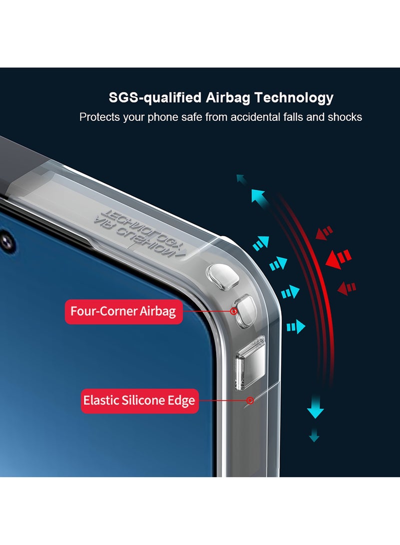جراب لهاتف Xiaomi POCO F7 Pro، غطاء خلفي بحماية للكاميرا، من مواد TPU وPC، مقاوم للصدمات، لا يصفر مع الوقت، نحيف ومتين لحماية مثالية للهاتف