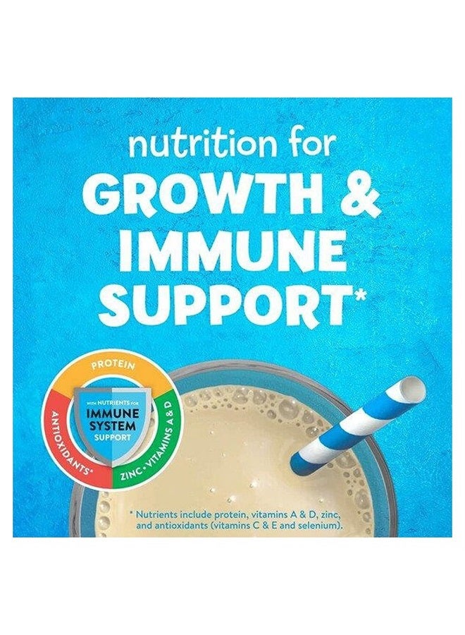 Pink Rhyme PediaSure Grow & Gain with Immune Support, Kids Protein Shake, 27 Vitamins and Minerals, 7g Protein, Helps Kids Catch Up On Growth, Non-GMO, Gluten-Free, Vanilla, 8 Fl Oz (Pack of 24) - Image 2