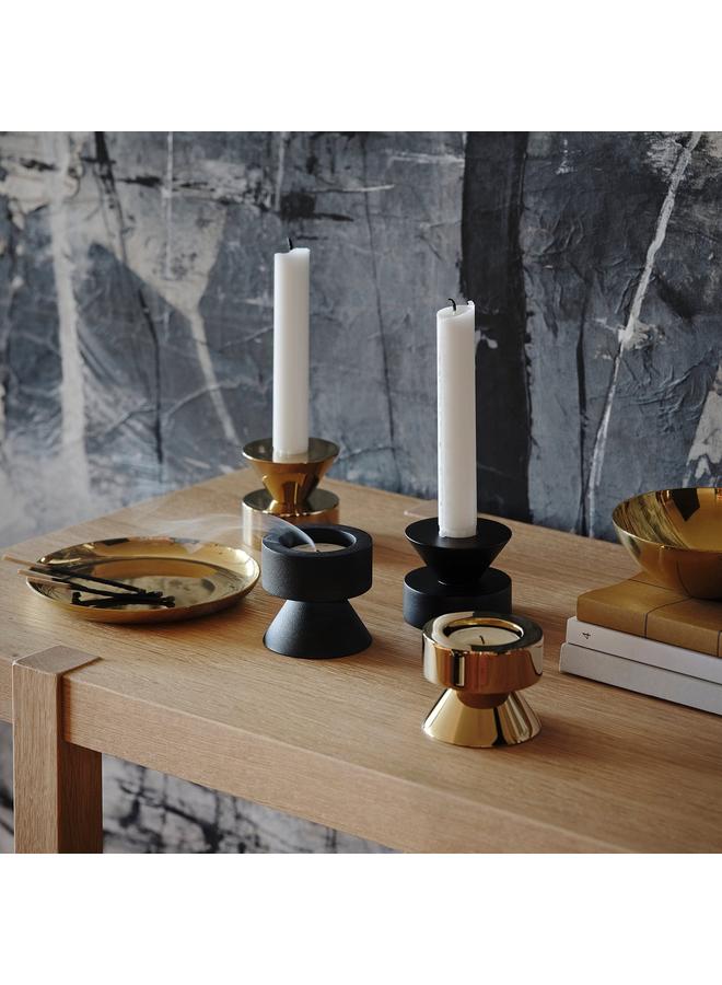 erorex Candlestick/Tealight Holder, Brass-Colour, 6 Cm - Image 5