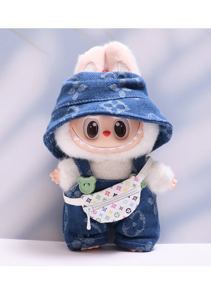 Arabest 17cm labubu Doll Clothes Set(Clothing Only)