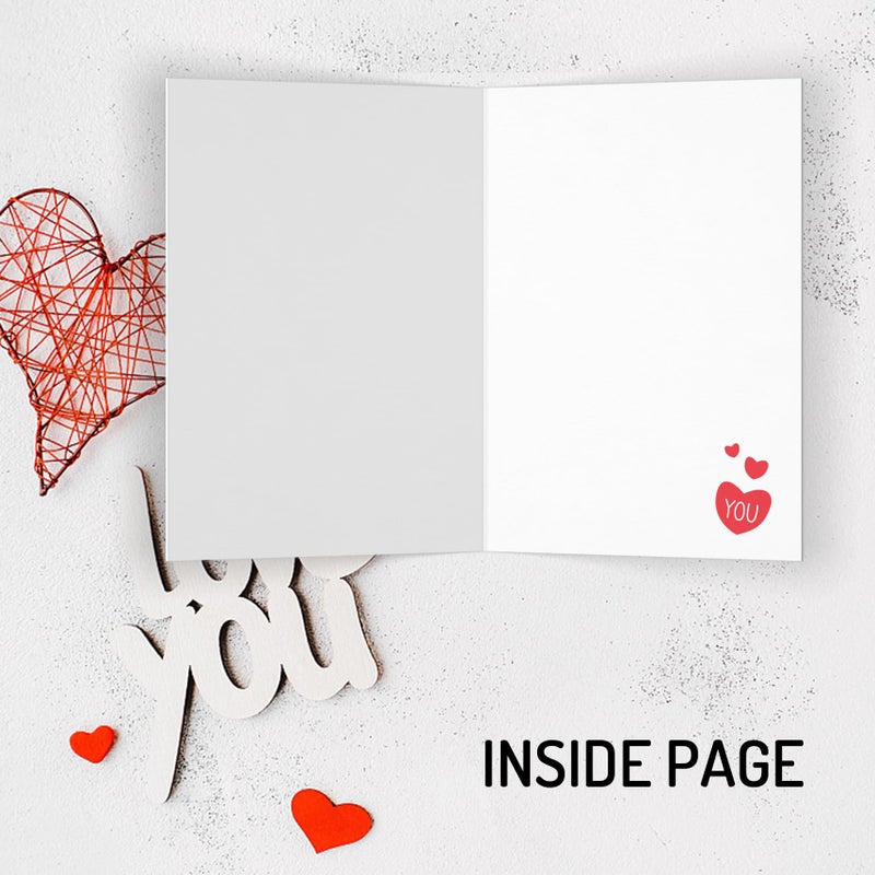 WILLUCK Valentines Day Card Gifts for Him Men - Mens Valentines Gifts, Funny Valentine's Day Cards - Anniversary Love Gift for Him Her, Cute Otter Card - Valentine's Cards Gift for Husband, Wife, Boyfriend - Image 4