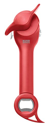 Kuhn Rikon Auto Safety Master Opener for Cans, Bottles and Jars, 9 x 2.75 inches, Black - Image 2