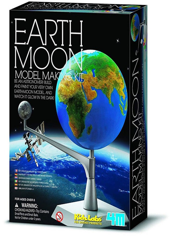 4m 4M - Kidz Labs Earth Moon Model Making Kit - 3241  - Image 3